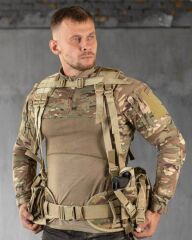 Single Sword Çeçen Yeleği – Arkası Çantalı & İlk Yardım Çantalı Hücum Yeleği MULTİCAM