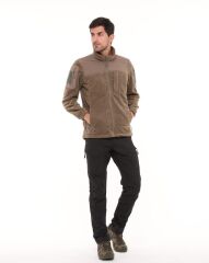 Single Sword Erkek&Kadın Tactical Garni Polar Mont-Hırka-Ceket HAKİ - 2XL