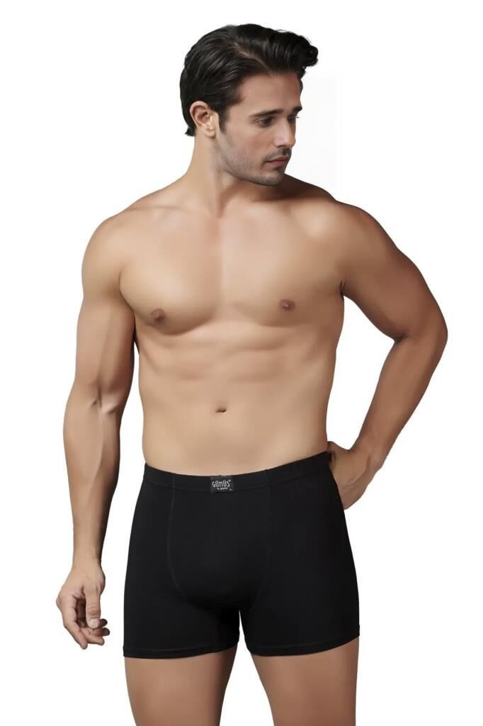 Single Sword Gümüş Modal Boxer Short 7009