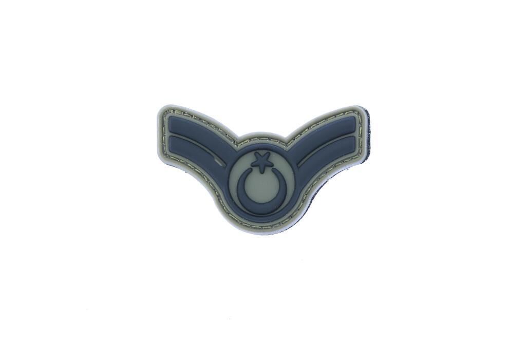 Single Sword Plastik Patch (Peç) Astsubay Rütbe ASB.ÇVŞ - ASB.ÇVŞ