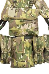 Çeçen Yeleği Silah Kılıflı MULTİCAM