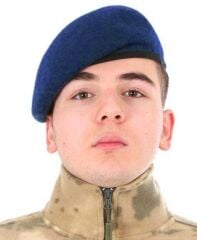 Single Sword Yün Askeri Bere, Jandarma, Komando, Tankçı Beresi YEŞİL - 62