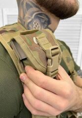 Çeçen Yeleği Arkası Çantalı HAKİ