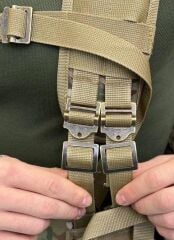 Çeçen Yeleği Arkası Çantalı HAKİ