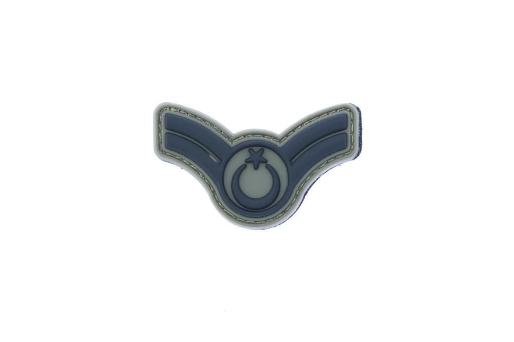 Single Sword Plastik Patch (Peç) Astsubay Rütbe ASB.BÇVŞ - ASB.BÇVŞ