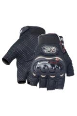 PRO BIKER DARBELİ YARIM PARMAK BEDENLİ SİYAH - M