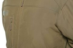 Single Sword Su ve Rüzgar Geçirmez Tactical Softshell Mont SİYAH - 3XL