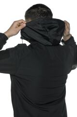 Single Sword Su ve Rüzgar Geçirmez Tactical Softshell Mont SİYAH - XL