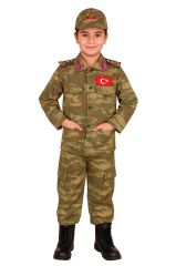 Sword Çocuk Asker Kıyafeti Single TSK - 7