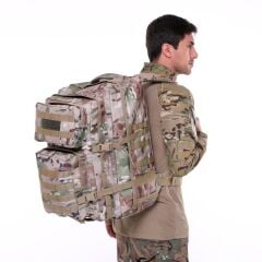 Single Sword 60 L Su Geçirmez Outdoor Taktik Dağcı&Kamp Çantası MULTİCAM
