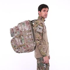 Single Sword 60 L Su Geçirmez Outdoor Taktik Dağcı&Kamp Çantası MULTİCAM