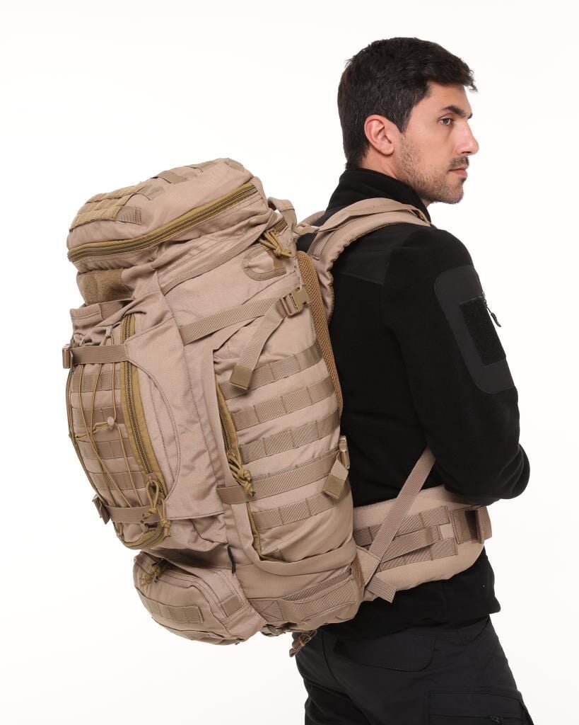 Single Sword Premium Kalite 100+10L Su Geçirmez Outdoor Sırt Çantası SİYAH