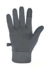 Tam Parmak Softshell Dokunmatik Parmak Özellikli Eldiven GRİ