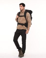 Single Sword Premium Kalite 100+10L Su Geçirmez Outdoor Sırt Çantası SİYAH