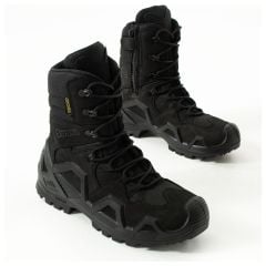 SS602 Fermuarlı/bağcıklı Taktik/outdoor Unisex Kışlık Polis Siyah Bot SİYAH - 47