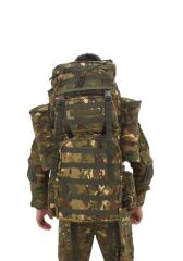 Single Sword 100+10L Su Geçirmez Outdoor Taktik Kamp Çantası MULTİCAM