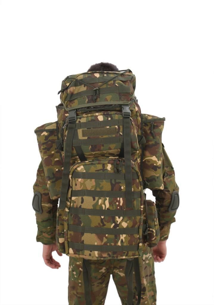 Single Sword 100+10L Su Geçirmez Outdoor Taktik Kamp Çantası MULTİCAM