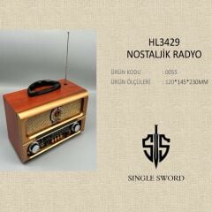 Single Sword Nostajik Radyo HL3428