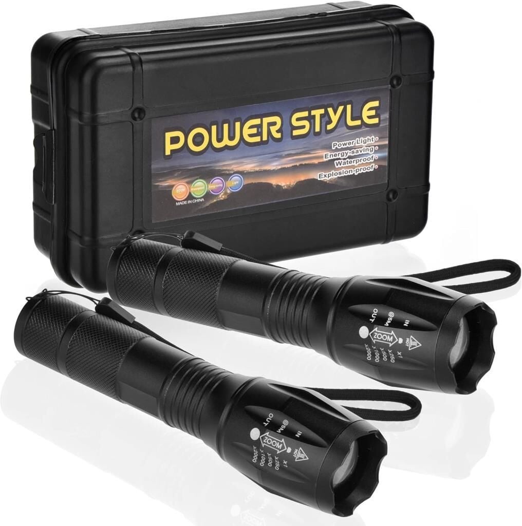 Single Sword Şarjlı  El Feneri - Metal Gövde Ultra Yüksek Parlak