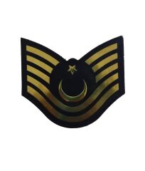 Single Sword Jandarma Asayiş Plastik Harici Rütbe UZM.ÇVŞ.6