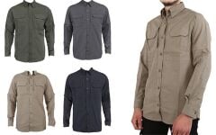 North Mountain Outdoor Taktik Erkek Gömlek Commander Model HAKİ - 3XL
