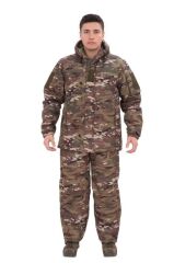 Single Sword Su Geçirmez Kışlık Softshell Mont&Pantolon Salopet Takım