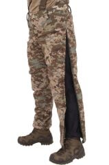 Single Sword Su Geçirmez Kışlık Softshell Mont&Pantolon Salopet Takım MULTİCAM - 3XL