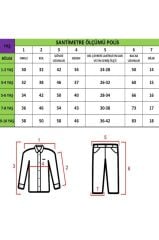 Kız&Erkek Çocuk Polis Kıyafeti (Şapka, Gömlek, Pantolon Takımı) Yeni Model KIRMIZI - 2