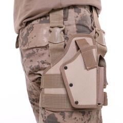 Single Sword Zigana Model Bacak Kılıfı BEJ