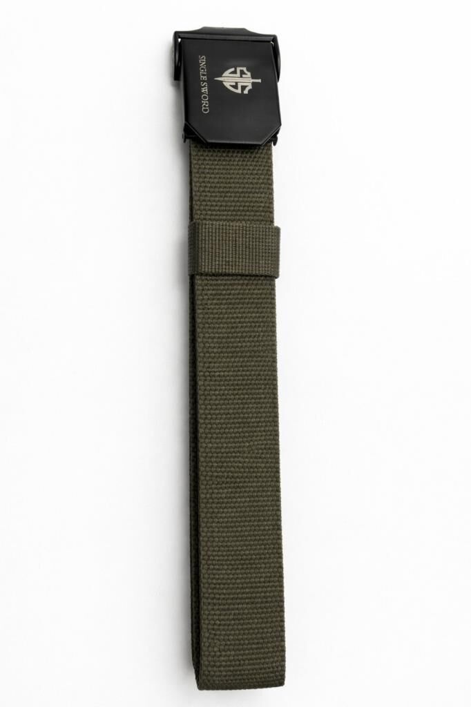 SS Tactical Askeri Kemer | Metal Tokalı Outdoor & Taktik Bel Kemeri HAKİ