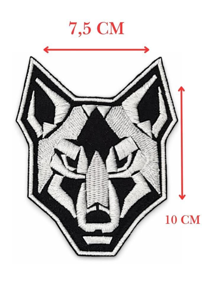 Single Sword Nakış Patch - Kurt Peç