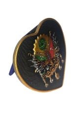 Devlet-i Ebed-Müddet 3D Kabartmalı Arka Destekli Masa Üstü 8.5 cm