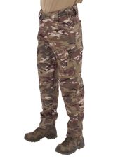 Single Sword Outdoor Softshell Su&Rüzgar  Geçirmez Taktik Erkek Pantolon (İçi Polarlı) MULTİCAM - M