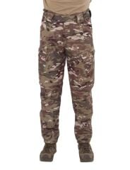 Single Sword Outdoor Softshell Su&Rüzgar  Geçirmez Taktik Erkek Pantolon (İçi Polarlı) MULTİCAM - 2XL