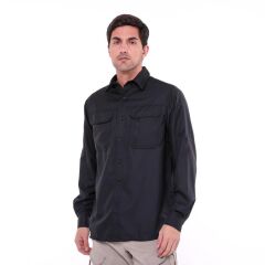 Single Sword Taktik Yazlık Outdoor Erkek Gömlek&Koruma Gömleği SİYAH - 3XL