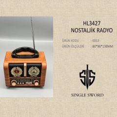 Single Sword Nostajik Radyo HL3427