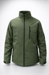 Single Sword Taktik Outdoor Softshell Yağmurluk Mont – Suya Dayanıklı, Kapüşonsuz Haki