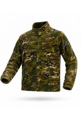 Single Sword Askeri ve Outdoor Erkek&Kadın Taktik Polar Mont-Hırka-Ceket SİYAH - 4XL