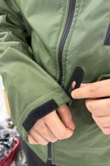 Single Sword Taktik Outdoor Softshell Yağmurluk Mont – Suya Dayanıklı, Kapüşonsuz Haki HAKİ - S