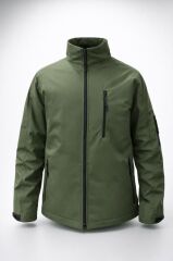 Single Sword Taktik Outdoor Softshell Yağmurluk Mont – Suya Dayanıklı, Kapüşonsuz Haki HAKİ - 2XL