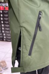 Single Sword Taktik Outdoor Softshell Yağmurluk Mont – Suya Dayanıklı, Kapüşonsuz Haki HAKİ - 2XL