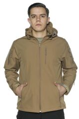 Single Sword Su Geçirmez Outdoor Softshell Taktik Erkek Mont