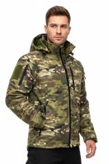 Single Sword Su Geçirmez Outdoor Softshell Taktik Erkek Mont HAKİ - L