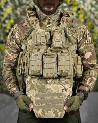 Single Sword Balistik Plaka Takılabilir Yan Korumalı Sırt Çantalı İlk Yardım Çantalı Hücum Yeleği