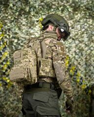 Single Sword Balistik Plaka Takılabilir Yan Korumalı Sırt Çantalı İlk Yardım Çantalı Hücum Yeleği