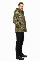 Single Sword Su Geçirmez Outdoor Softshell Taktik Erkek Mont MULTİCAM - L
