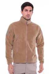 Single Sword Askeri ve Outdoor Erkek&Kadın Taktik Polar Mont-Hırka-Ceket BEJ - 2XL