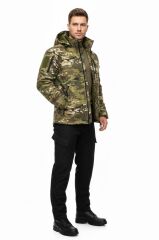 Single Sword Su Geçirmez Outdoor Softshell Taktik Erkek Mont MULTİCAM - 2XL