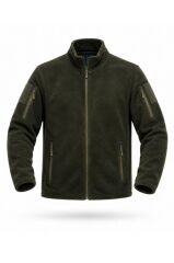 Single Sword Askeri ve Outdoor Erkek&Kadın Taktik Polar Mont-Hırka-Ceket HAKİ - 3XL
