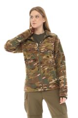 Single Sword Askeri ve Outdoor Erkek&Kadın Taktik Polar Mont-Hırka-Ceket MULTİCAM - S